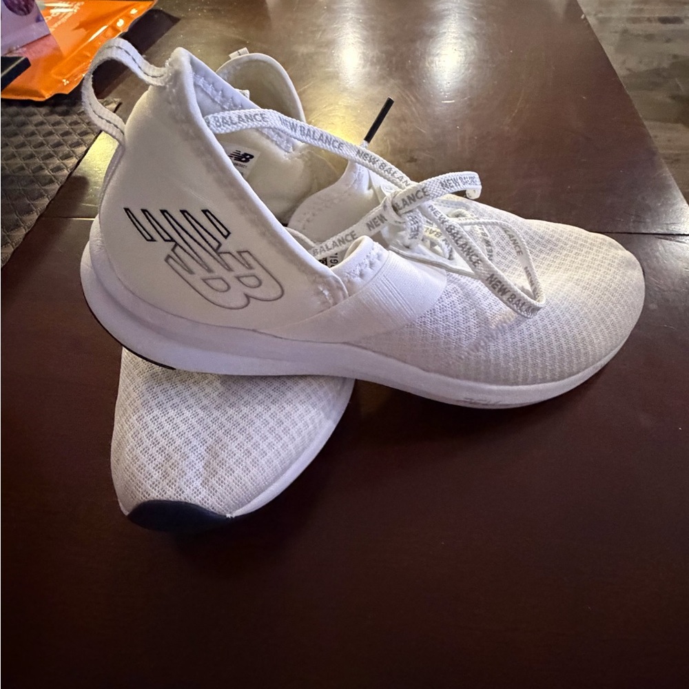 New Balance Women's White Athletic Sneakers